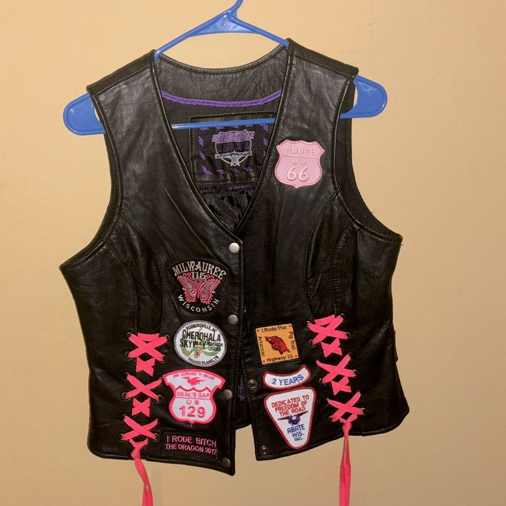Harley Davidson Women’s Leather Vest